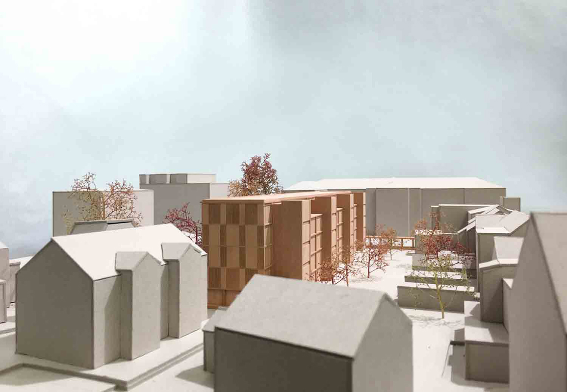 Projekt 56 «Im Meuble Jardin»: Blick in den Innenhof