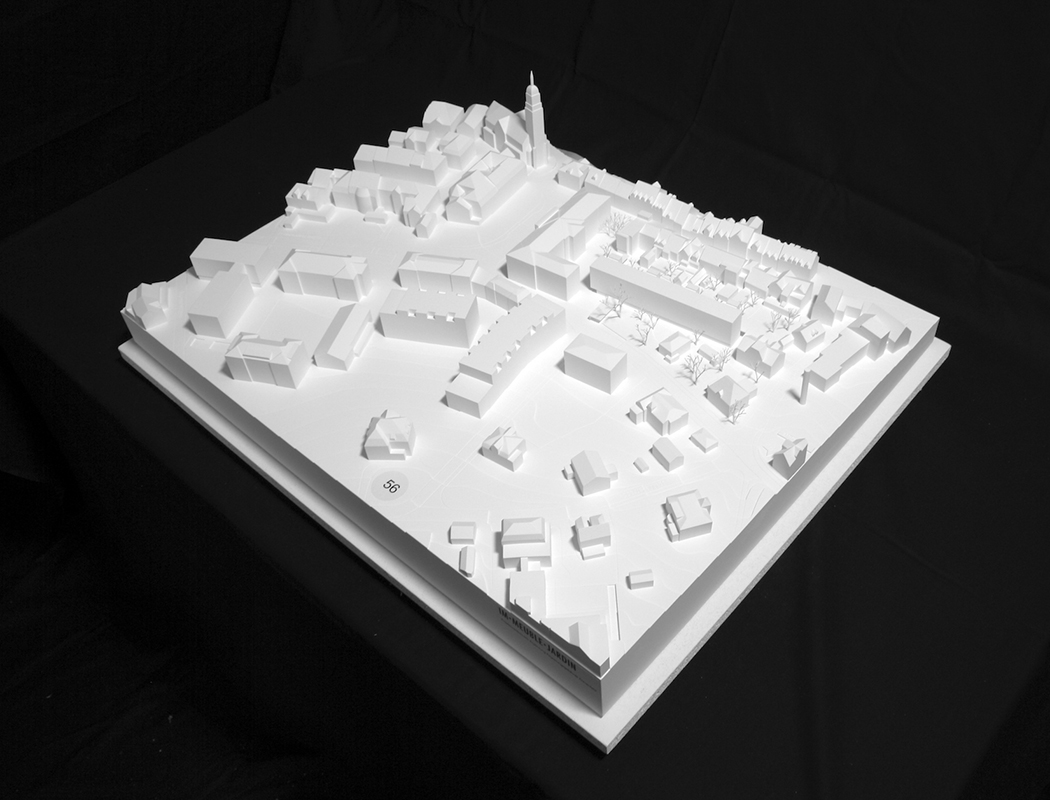 Projekt 56 «Im Meuble Jardin»: Modell