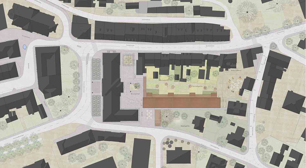 Projekt 56 «Im Meuble Jardin»: Situation