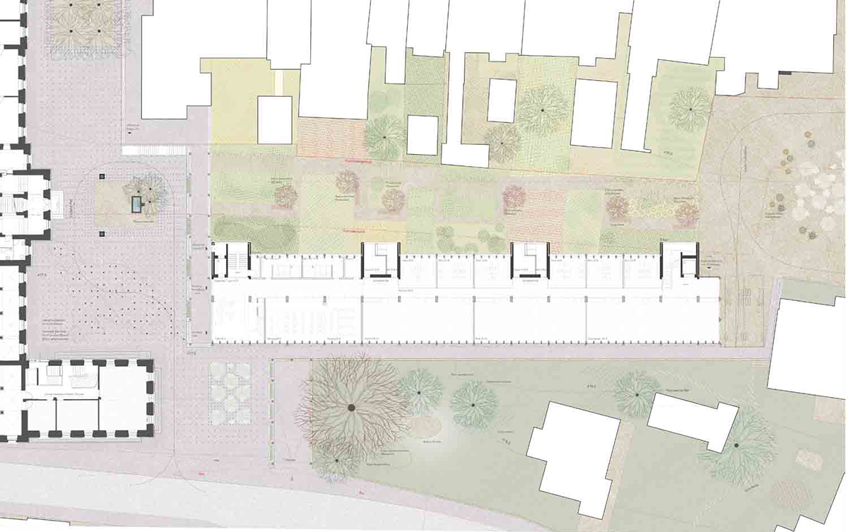 Projekt 56 «Im Meuble Jardin»: Grundriss Erdgeschoss