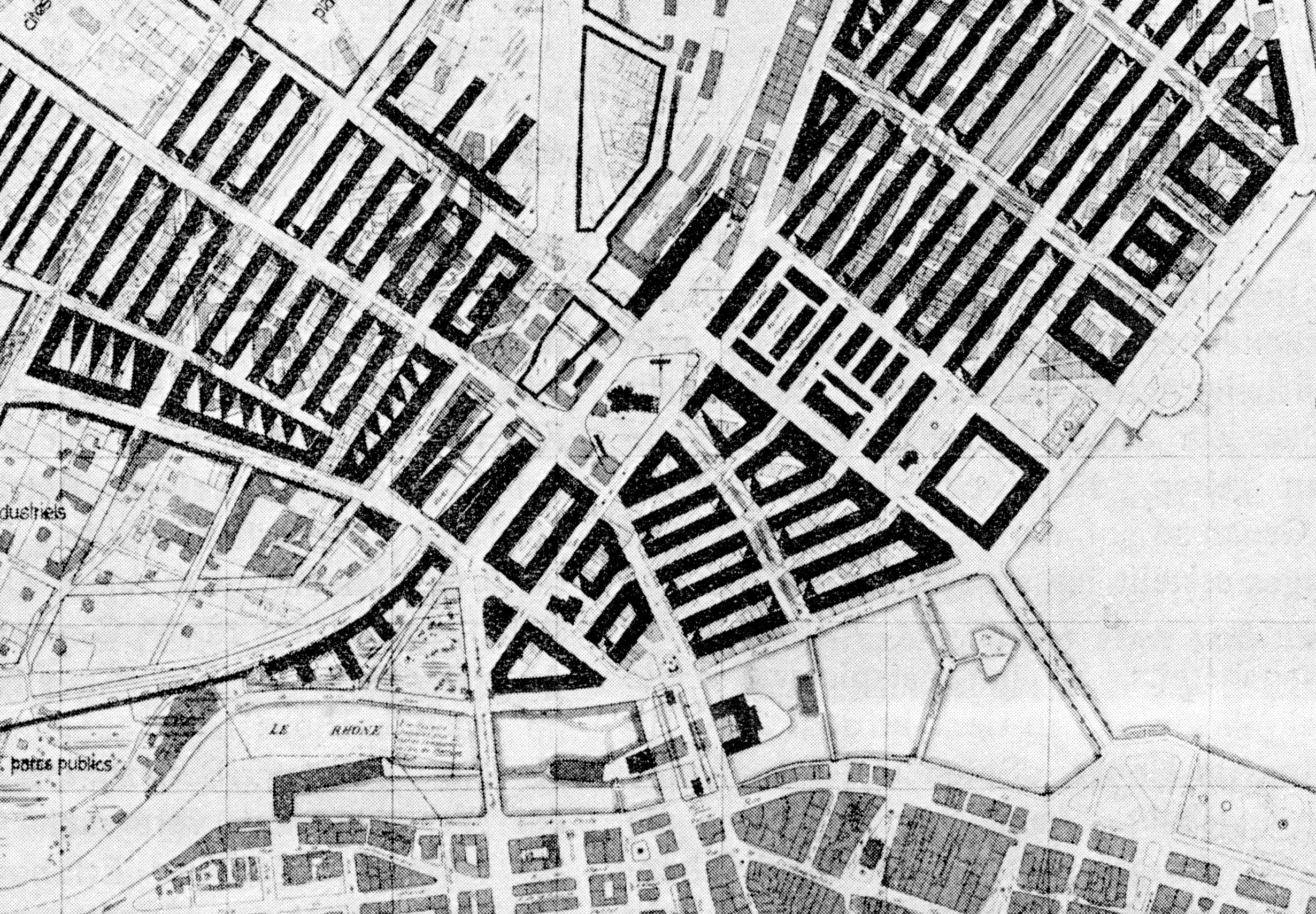 Proposition de Paul Artaria et Hans Schmidt, 4e prix lors du concours de 1929-1930