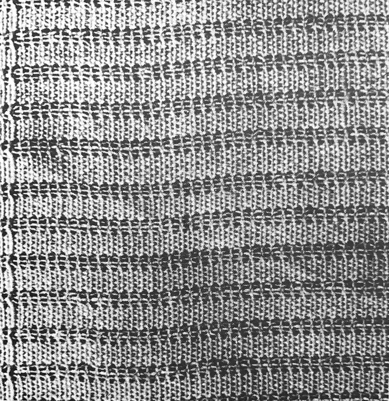 In seinen «City Metaphors» stellt Oswald Mathias Ungers dem Stadtplan von Canton (vorige Abb.) das Bild eines Gewebes gegenüber.