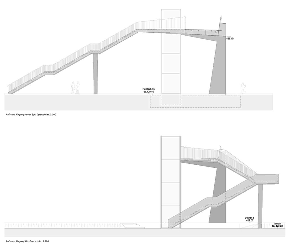 1. Rang: «Tendenza», Mit einer einfachen Wendung führt die Treppe bis zum Boden.