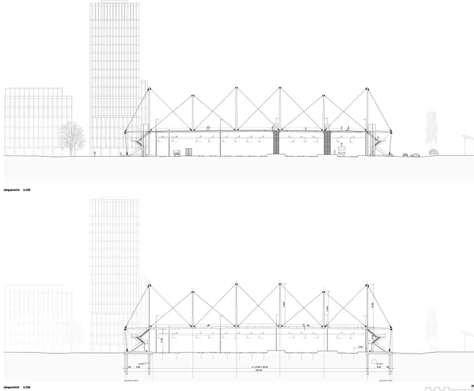 2. Rang: «Fink», Ansicht / Längsschnitt