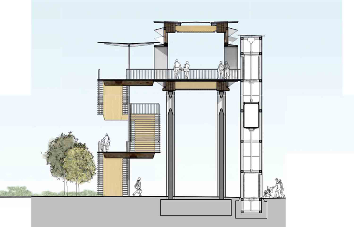 3. Rang: «Xylo», Querschnitt.