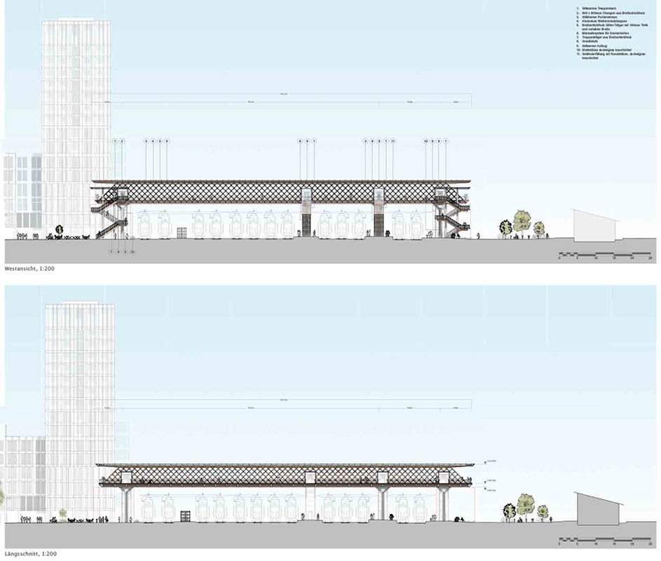 3. Rang: «Xylo», Ansicht / Längsschnitt.