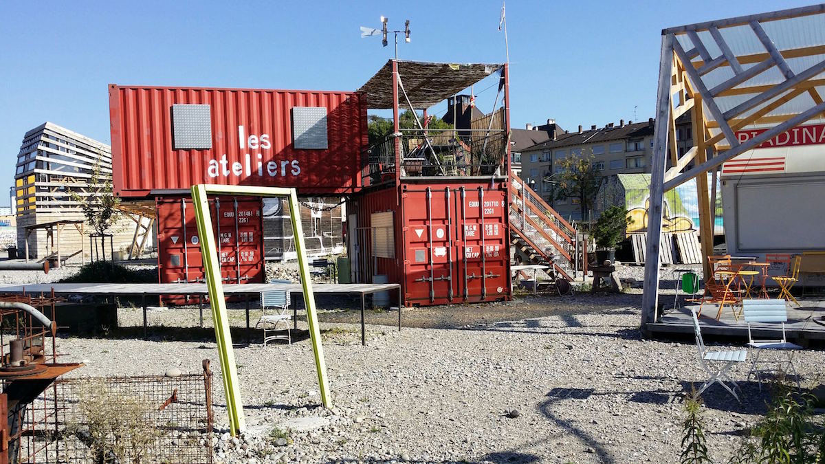 Holzpark Klybeck: Les Ateliers