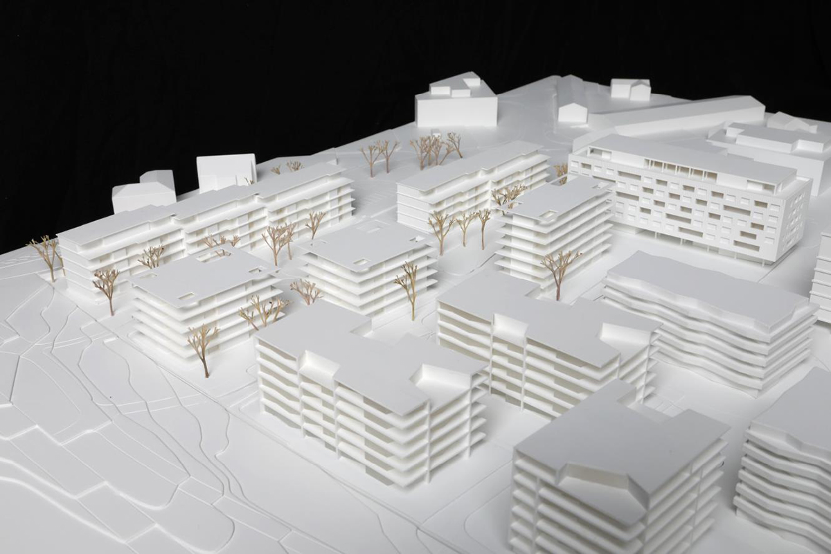 Siegerprojekt «Veranda» von Lütolf und Scheunert Architekten.
