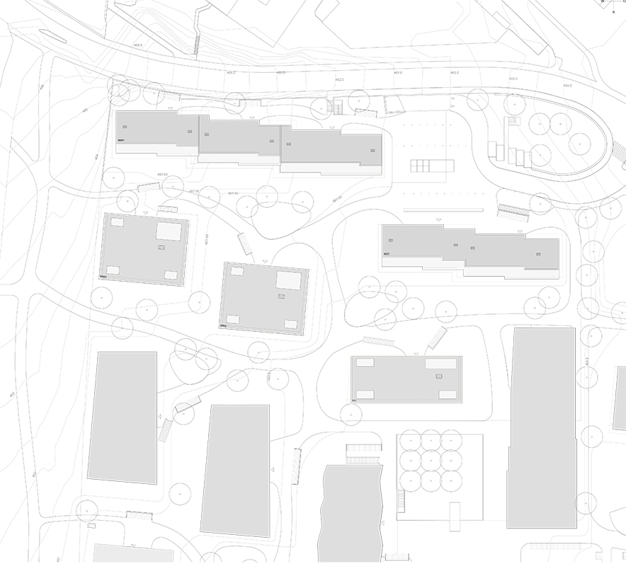 Siegerprojekt «Veranda» von Lütolf und Scheunert Architekten, Situation.