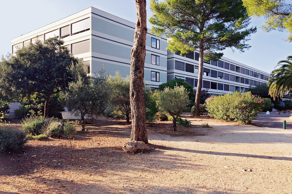 Aus dem Hotel ist heute ein Appartementgebäude geworden.