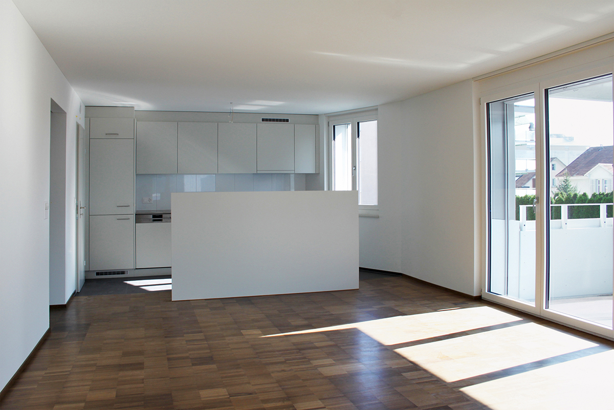 Innenansicht einer Wohnung.