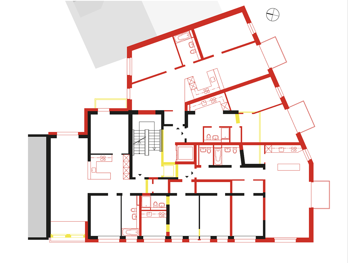 Grundriss Regelgeschoss