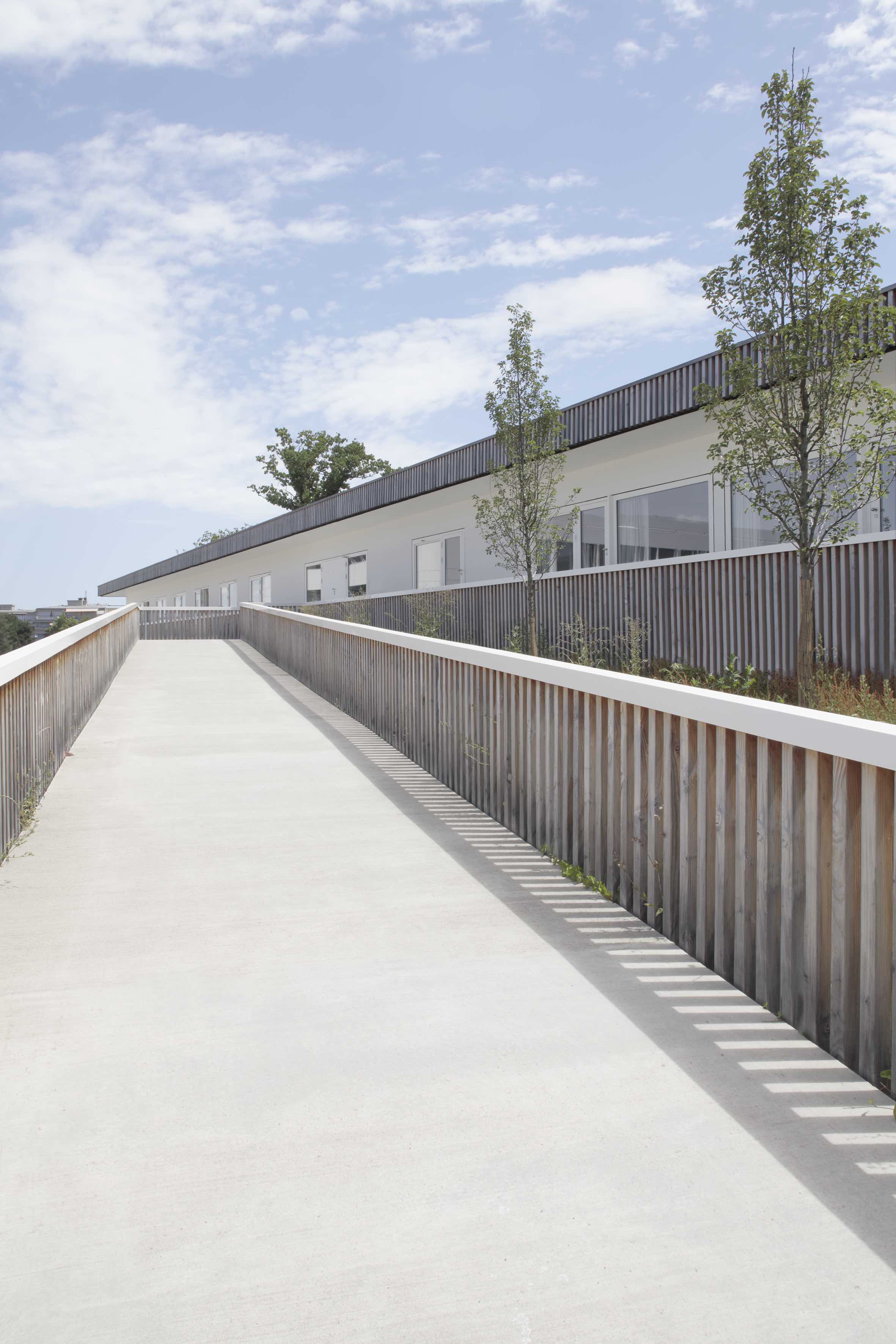 Christian Dupraz Architectes, asilo nido EVE Monthoux, Meyrin.