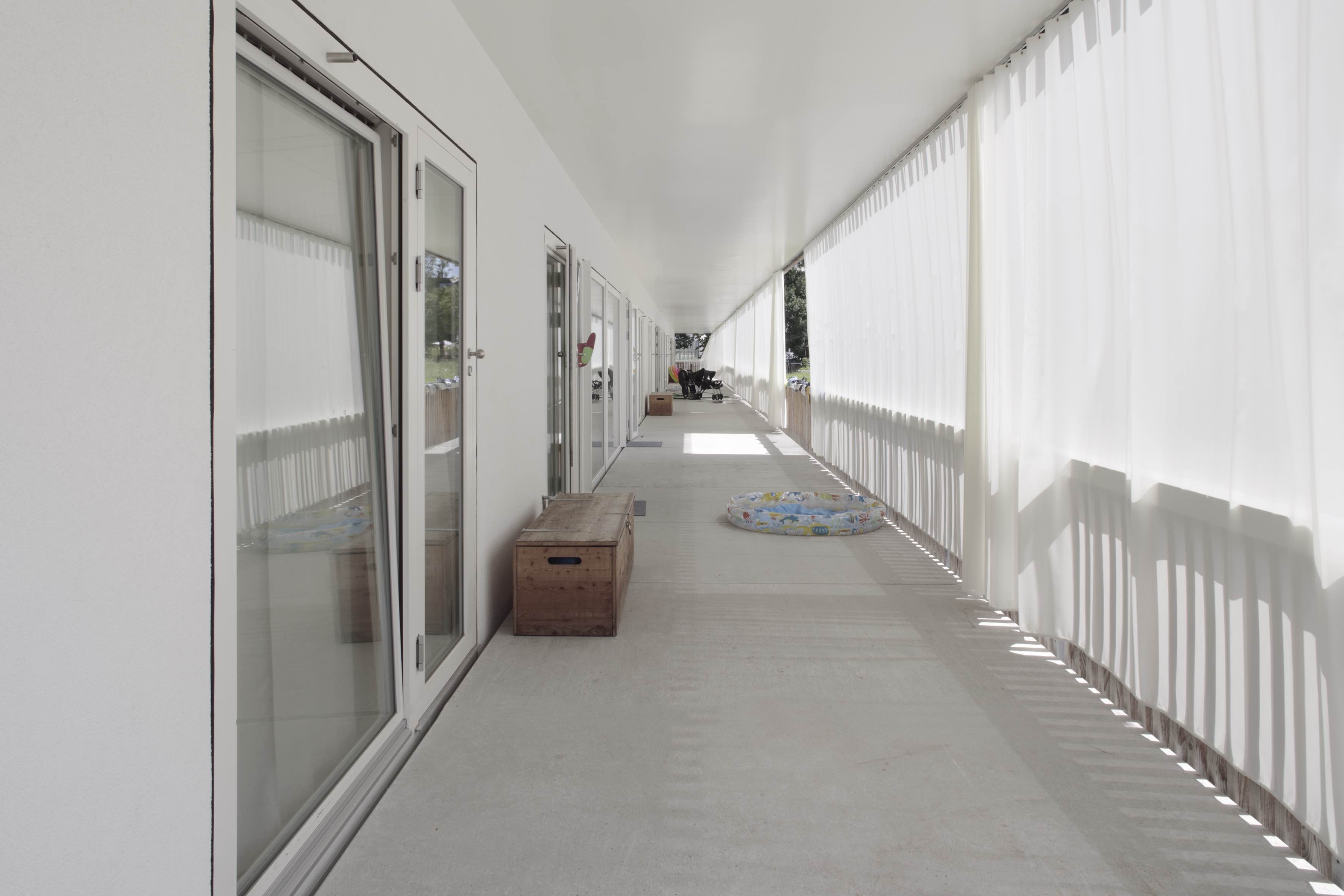 Christian Dupraz Architectes, asilo nido EVE Monthoux, Meyrin.