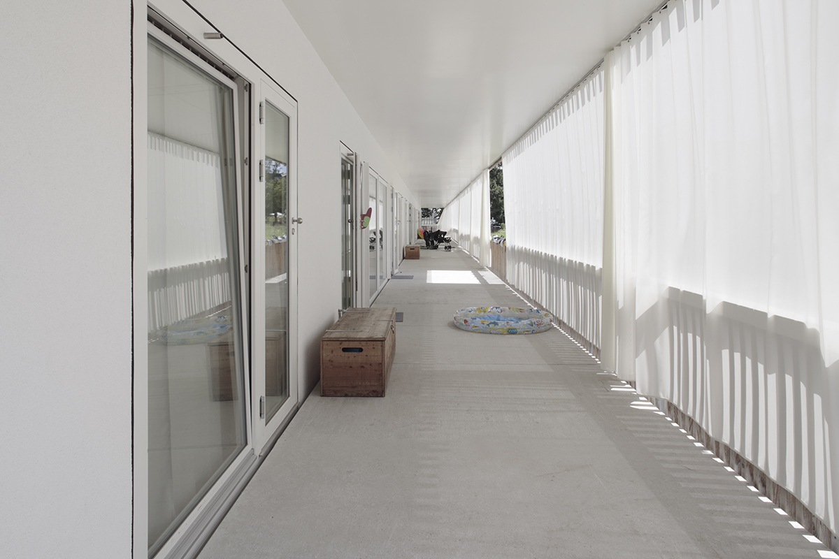 Christian Dupraz Architectes, Kinderkrippe EVE Monthoux, Meyrin