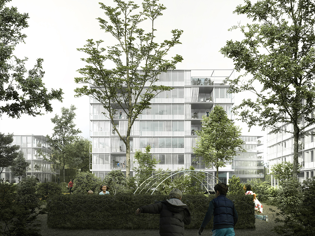 1. Rang: «Zelena», von EM2N Architekten mit Balliana Schubert Landschaftsarchitekten.