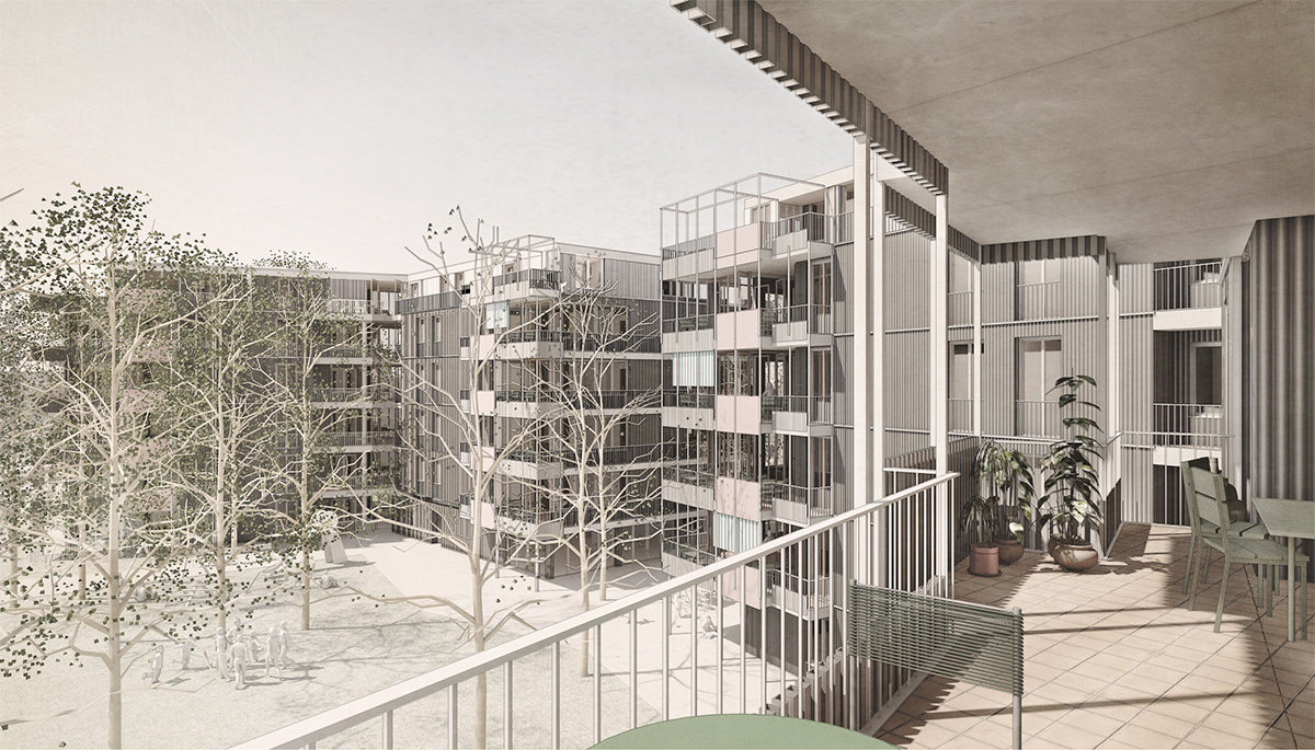 2. Rang: «Kipos», von Michael Meier und Marius Hug Architekten mit Müller Illien Landschaftsarchitekten.