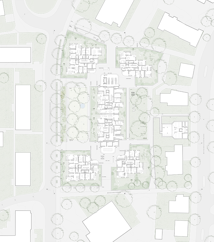 4. Rang: «Campari», von Enzmann Fischer Partner mit koepflipartner Landschaftsarchitekten, Grundriss EG.