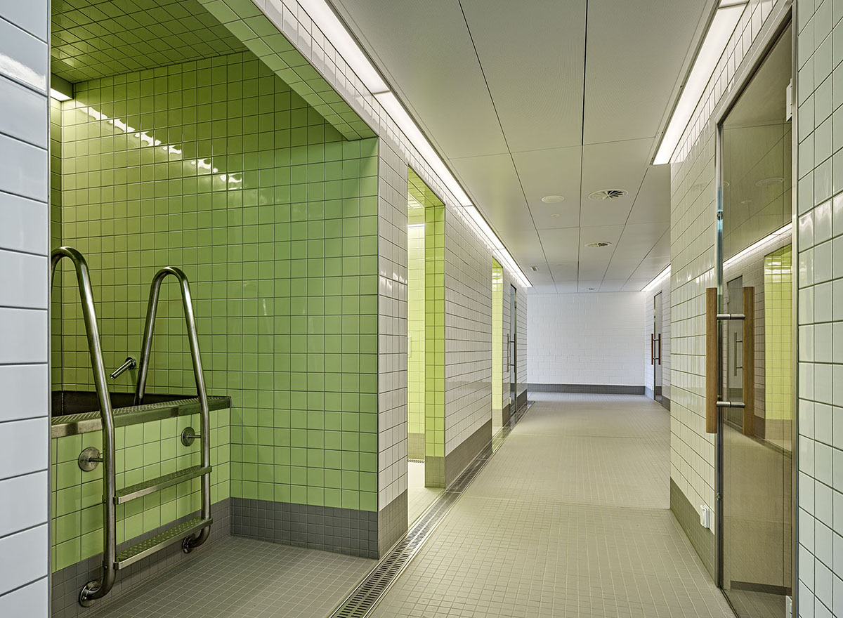 Erneuerter Saunabereich