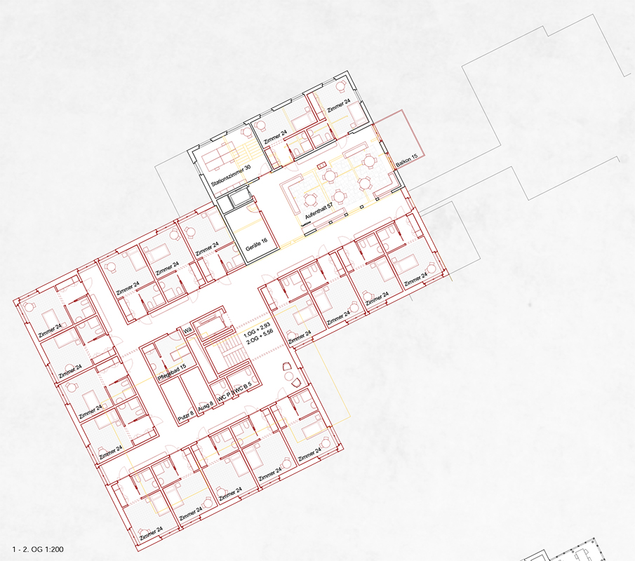 1. Rang: «Edmund» von Fiechter &amp; Salzmann Architekten. Obergeschoss mit Seeblick.