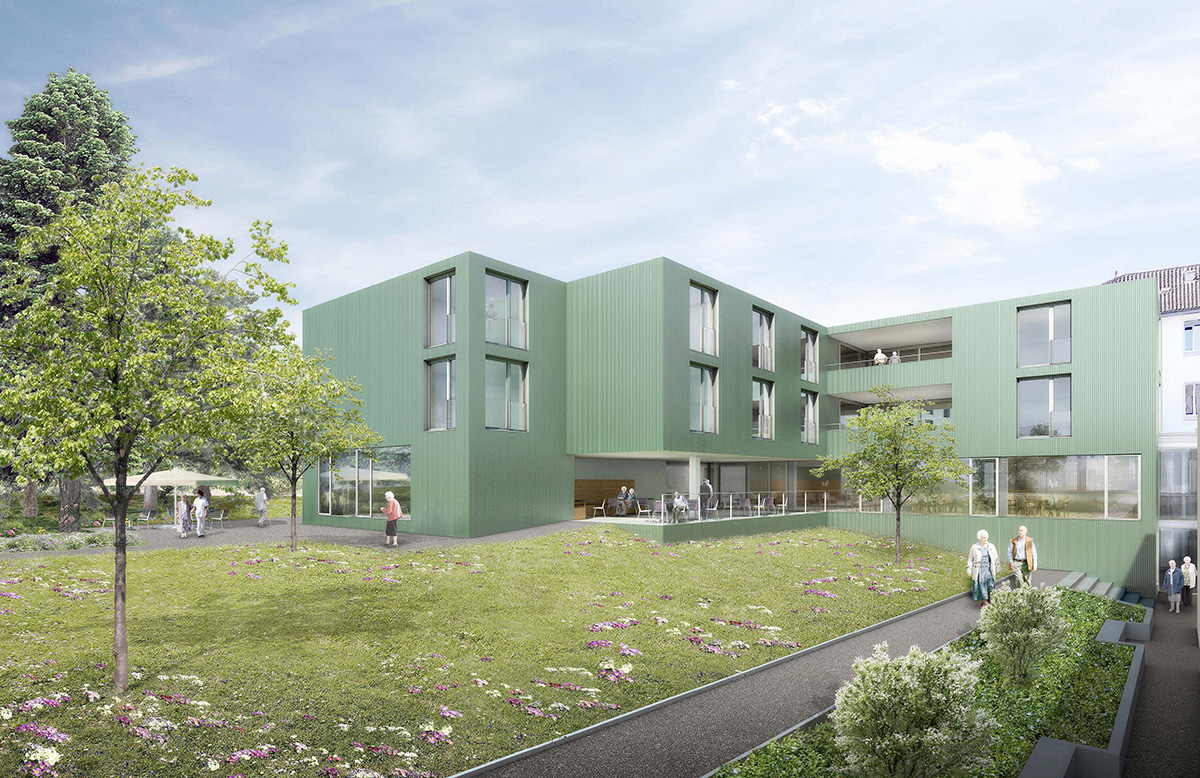 2. Rang: «Sumatra» von amrein giger architekten. Kontrast von Neu und Alt.