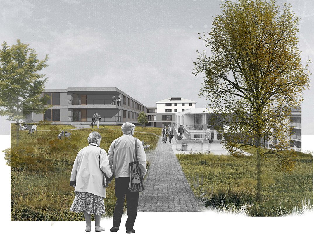 3. Rang: «Gilberte» von Stump &amp; Schibli Architekten. Der dritte Finger.