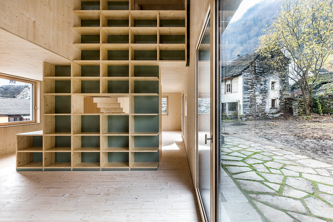 Buzzi studio d'architettura, Cà da Paes, Aurigeno