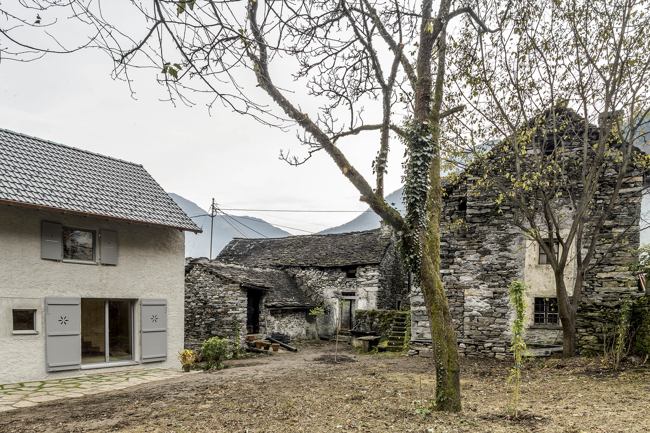 Buzzi studio d'architettura, Cà da Paes, Aurigeno