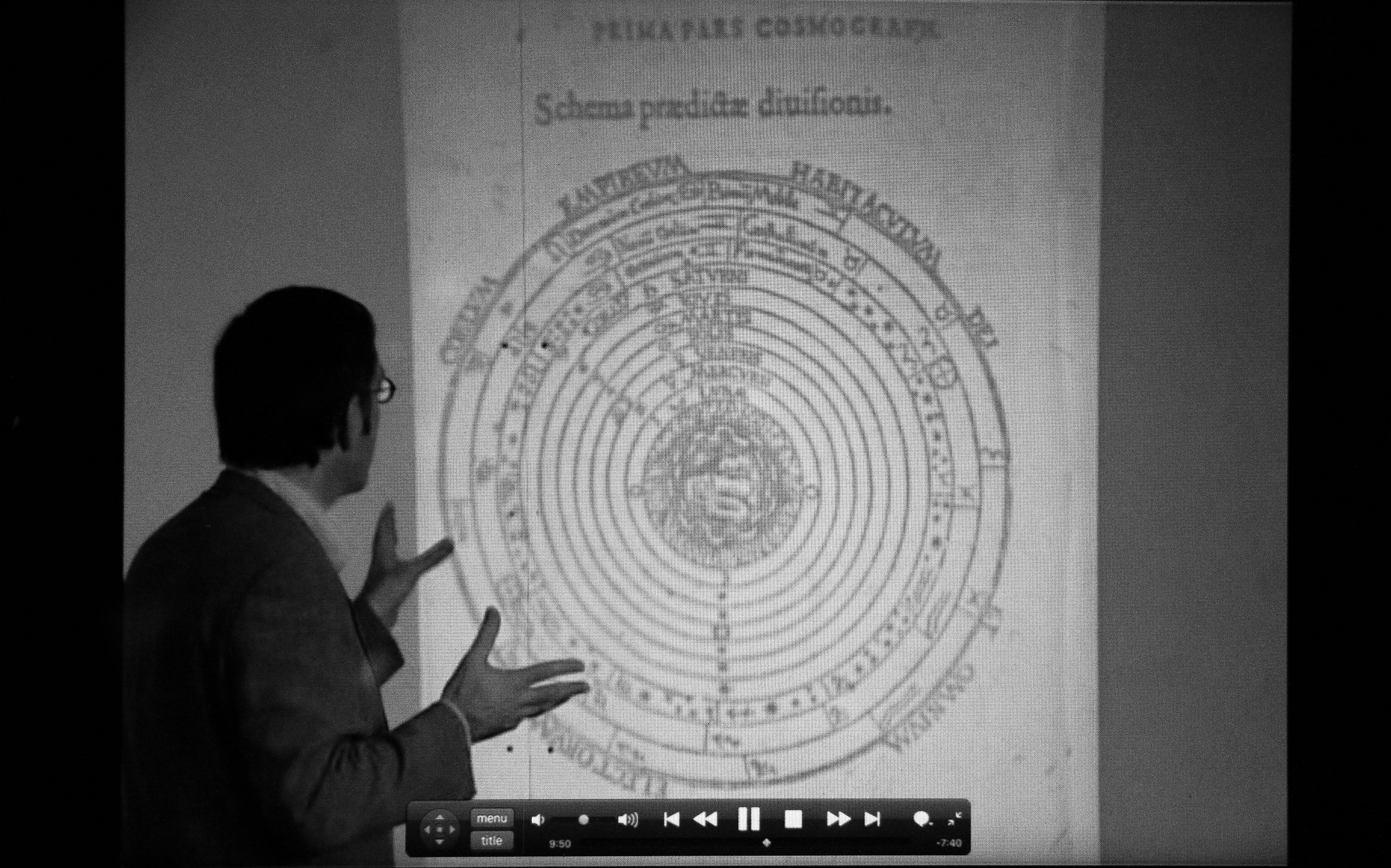 Présentation de J.-M. Besse pendant son séminaire « Représentation de la Terre et du Paysage au XVIe siècle », 2004