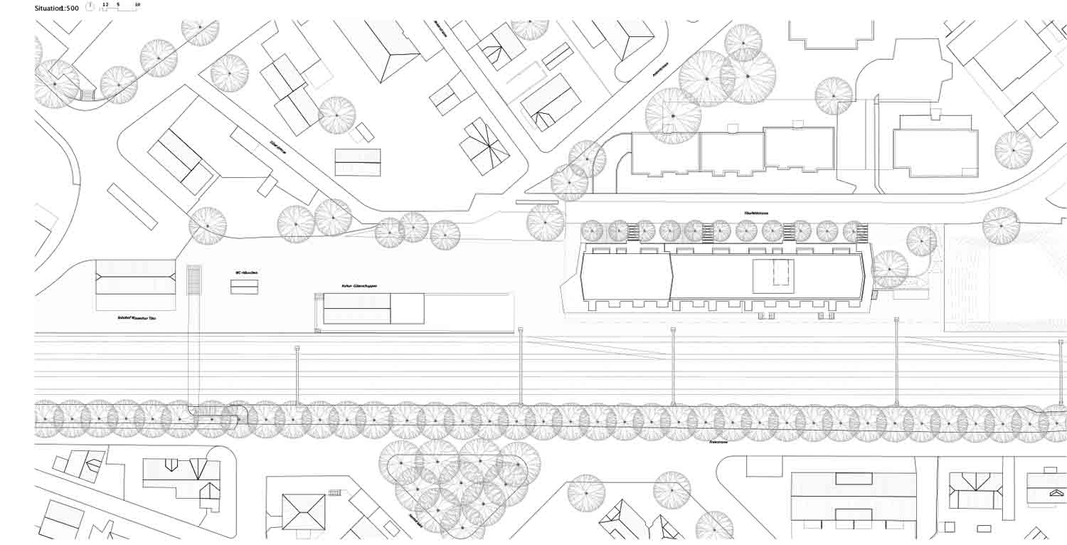 «Wabi-Sabi» von Hinder Kalberer Architekten, Situation.
