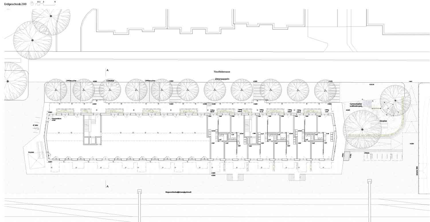 «Wabi-Sabi» von Hinder Kalberer Architekten, Grundriss EG.