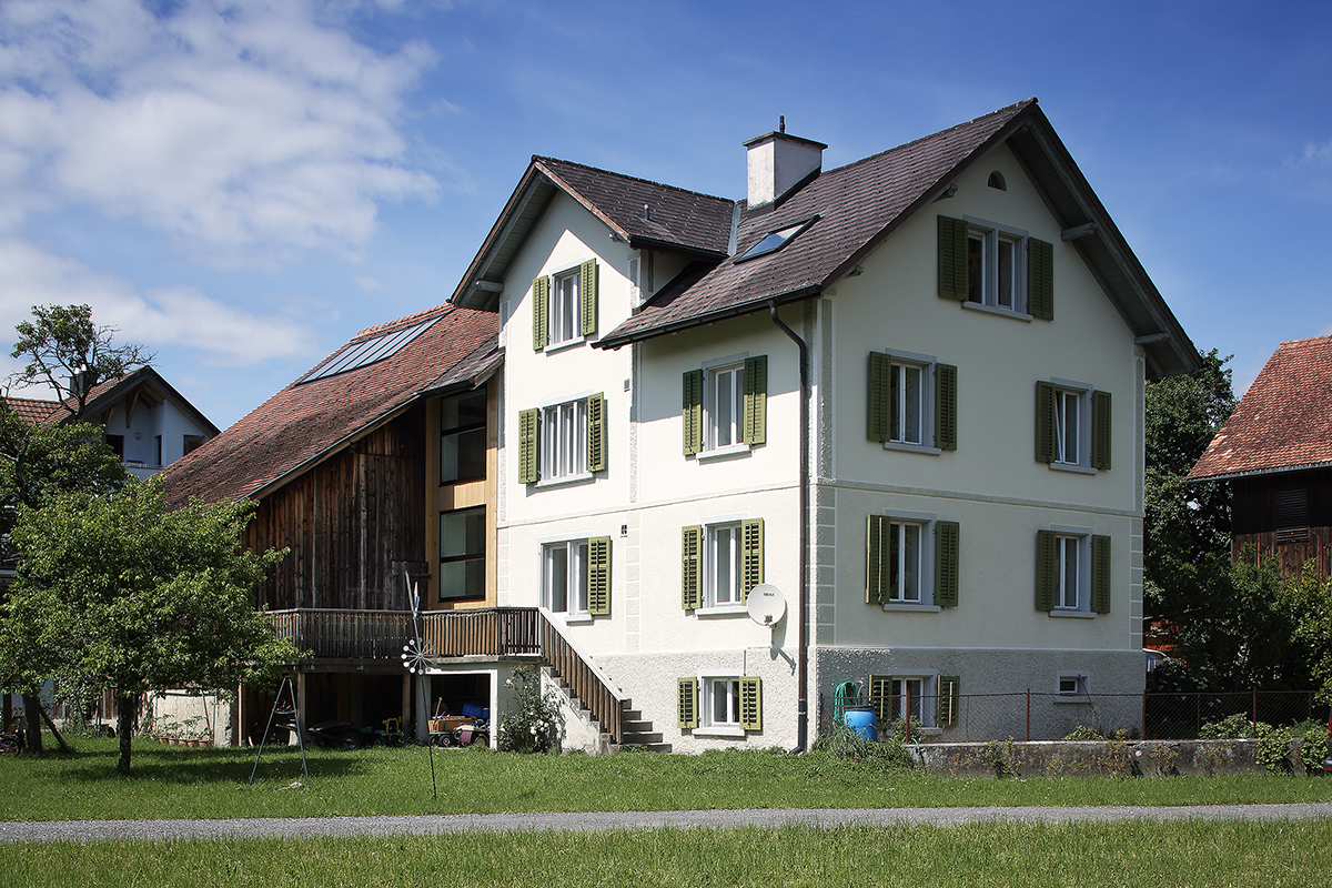 Auszeichnung Kategorie Einfamilienhaus: Umbau Haus Vogt, Balzers FL von stöckerl raumwerkstatt