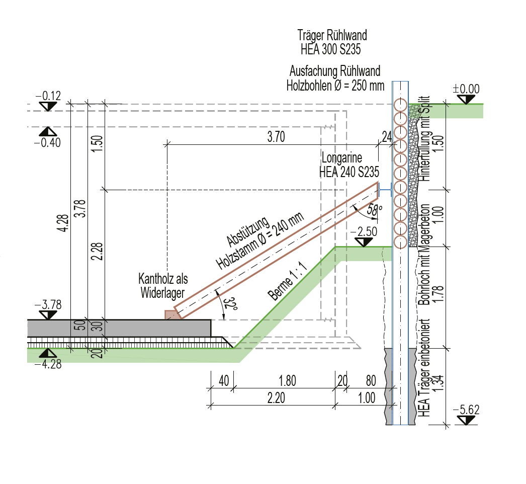 Tragwerkskonzept Gebäude mit Anschluss an Bestand Bachelorthesis ...