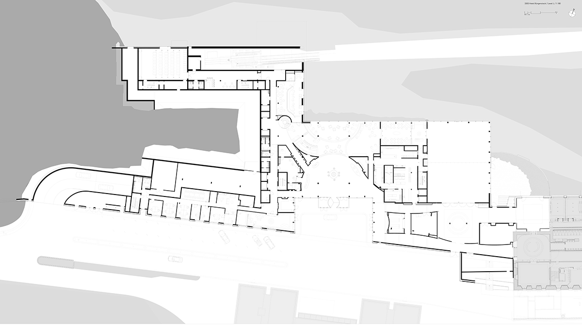 Bürgenstock Hotel, Lageplan