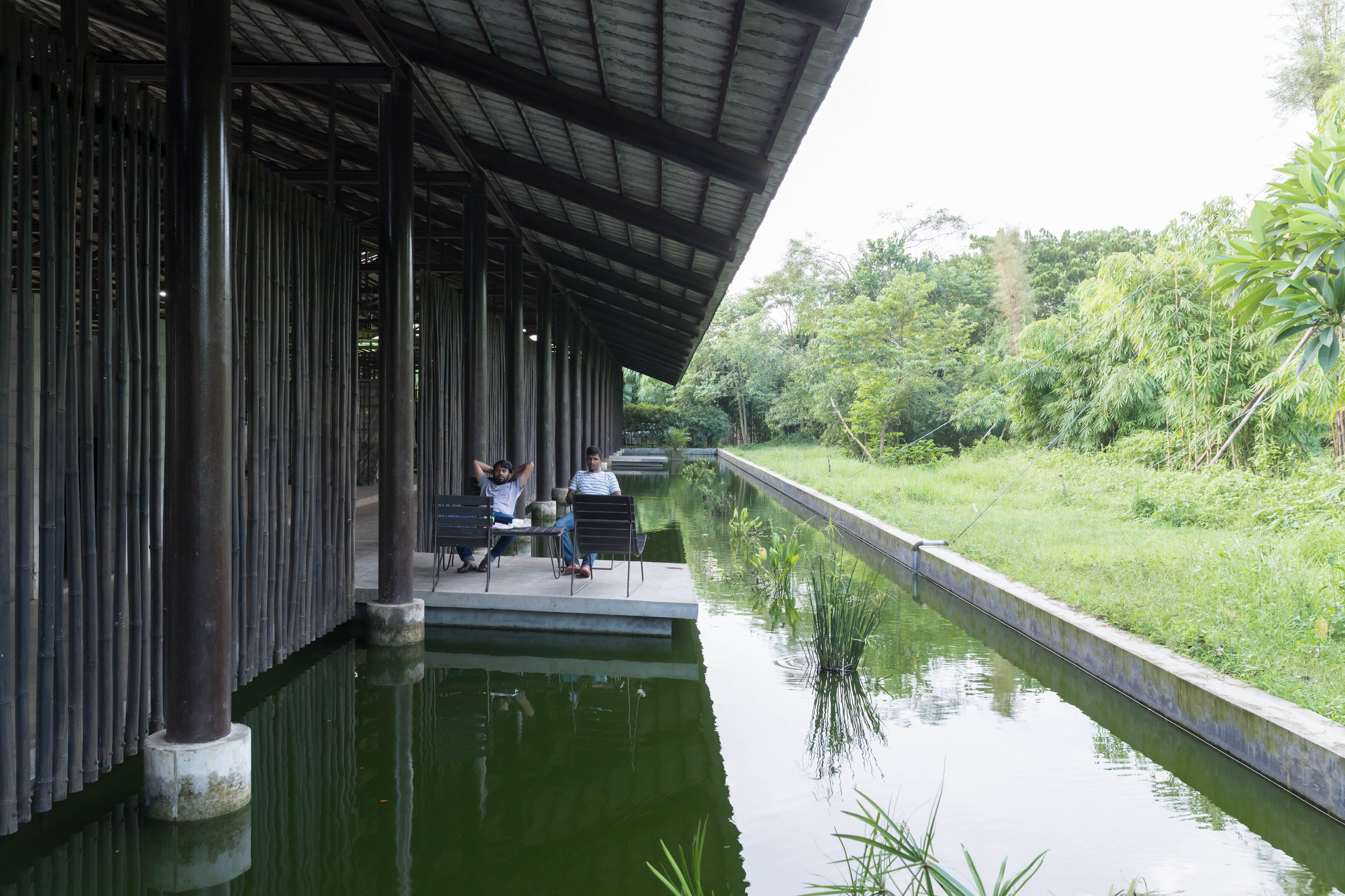 Loom Shed for Amber Denim. Gazipur. (Architect: Archeground Ltd)