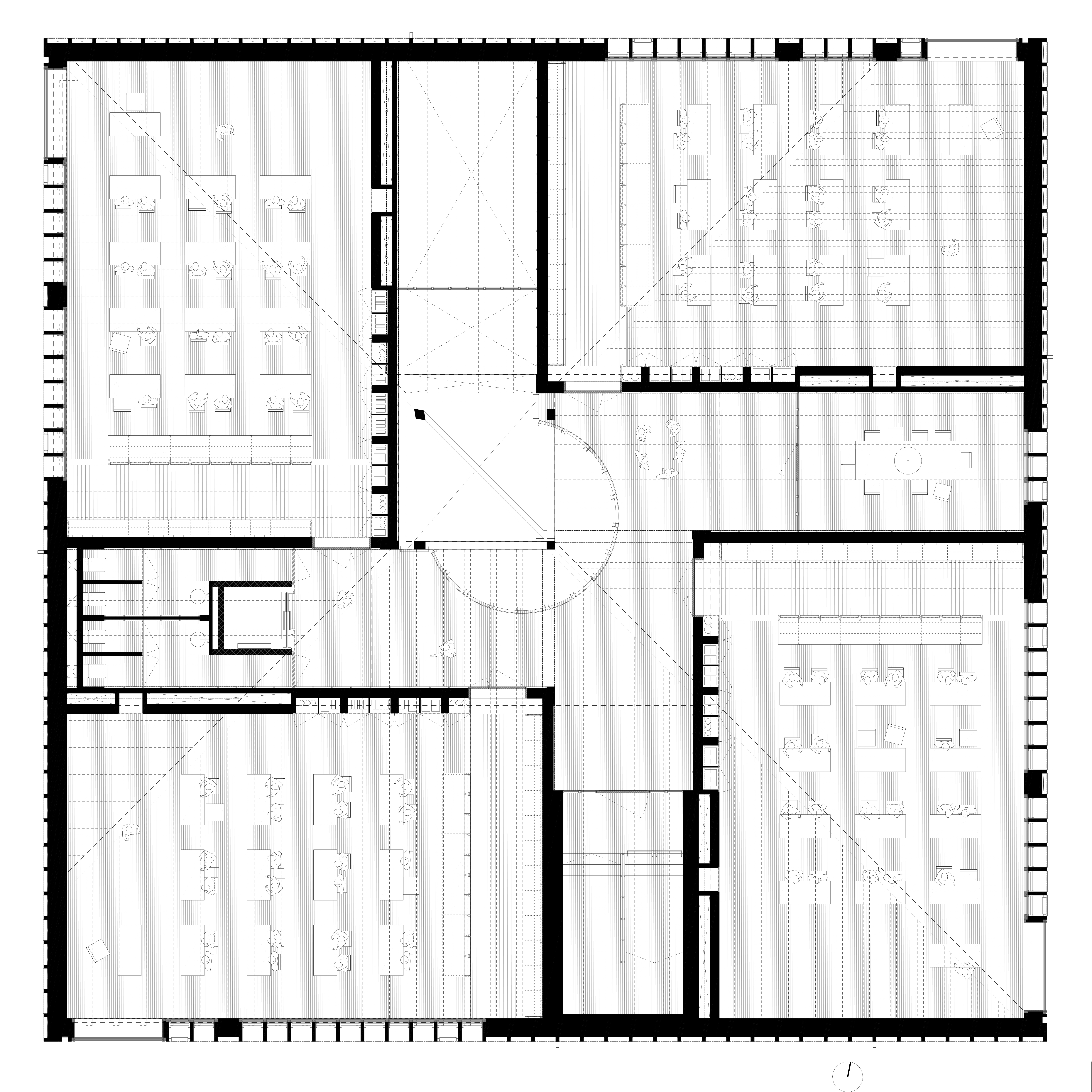 Plan du deuxième étage