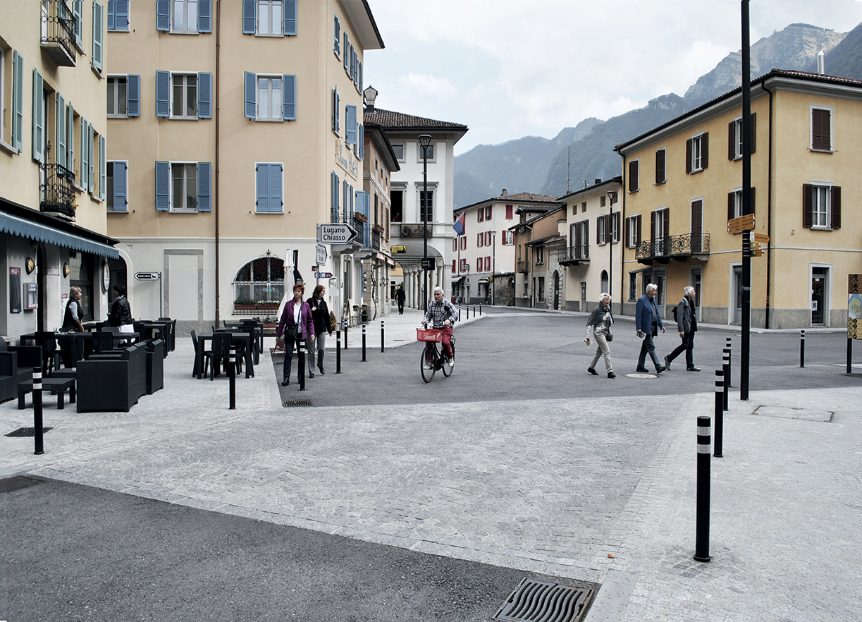 Riqualificazione urbana di Piazza Grande e moderazione del traffico, Riva San Vitale