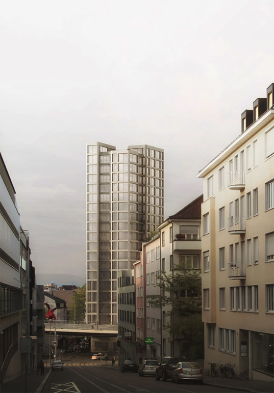 Projekt Nr. 3: jessenvollenweider architektur, Basel.