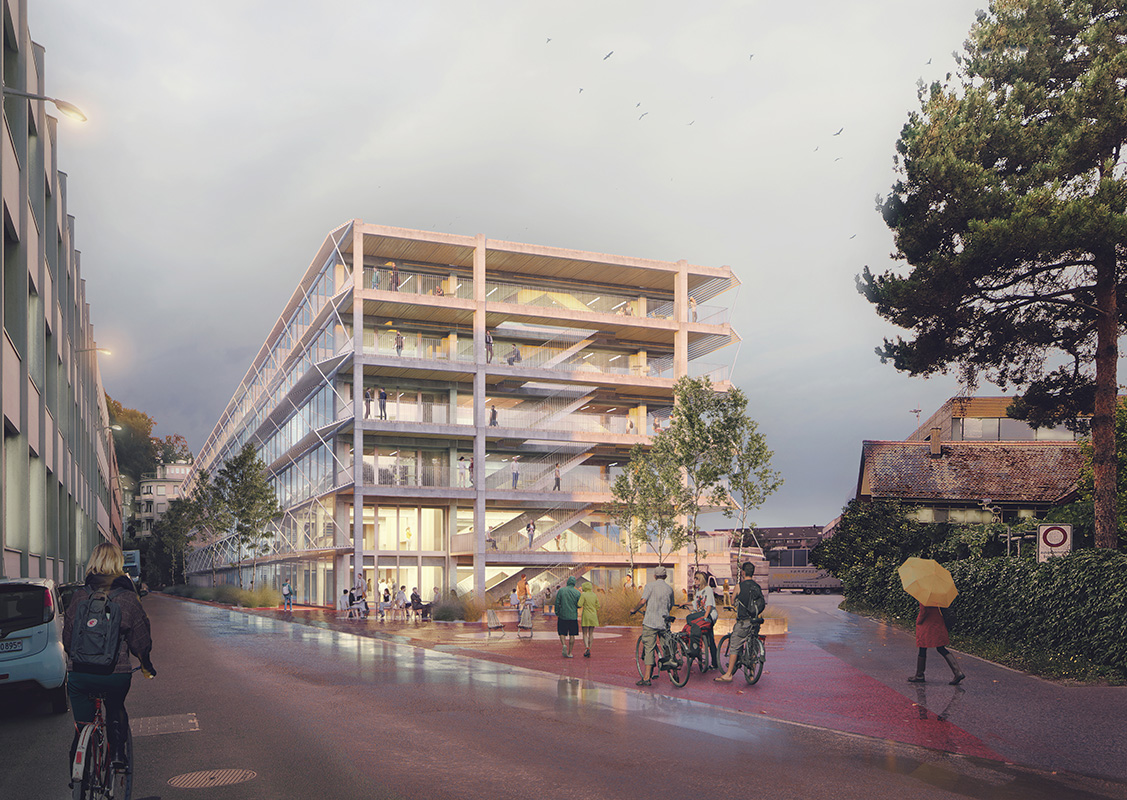 3. Rang «Economarium®», Aussenperspektive.