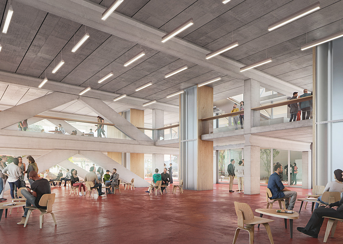 3. Rang «Economarium®», Innenperspektive Eingang.