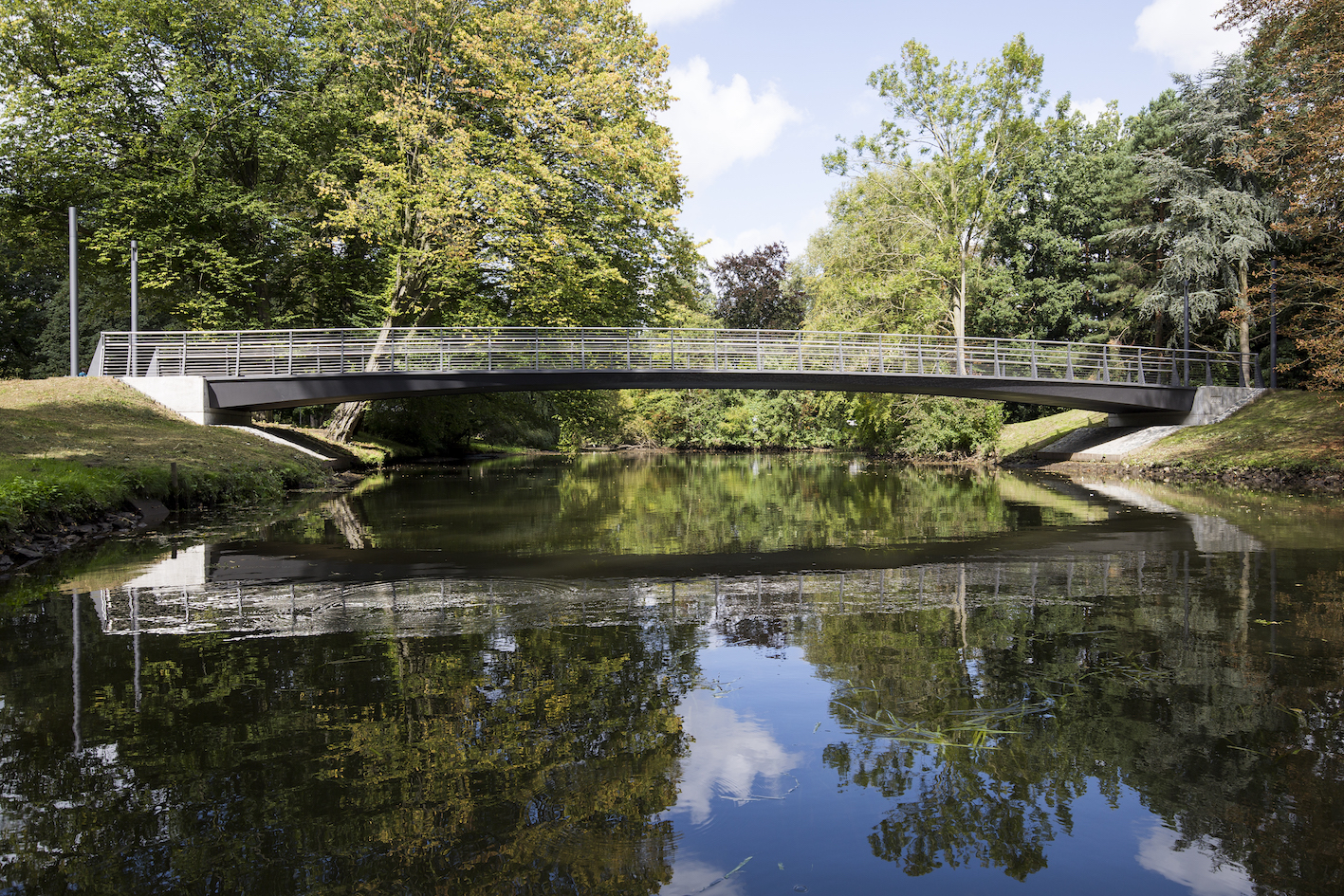 Kategorie Fuss- und Radwegbrücken: Hennebergbrücke, Braunschweig