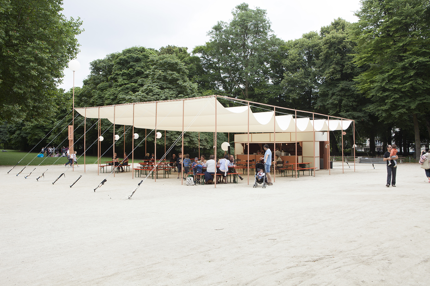 PIOVENEFABI, Gardens Pavilion, Bruxelles.