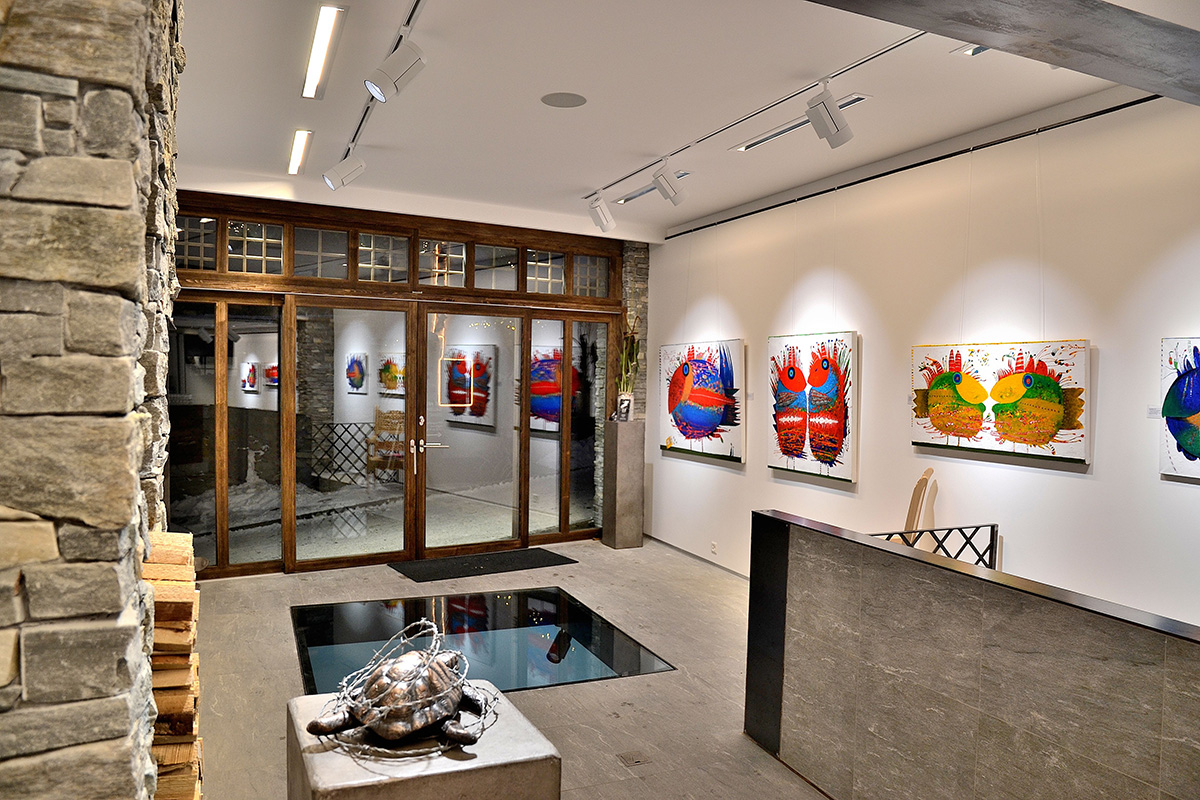 the art gallery, Zermatt (E-Voting: Projekt 5)