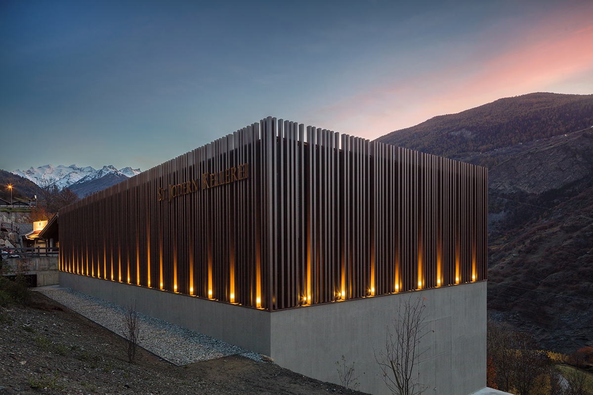 Erweiterung St. Jodern Kellerei, Visperterminen (E-Voting: Projekt 6)