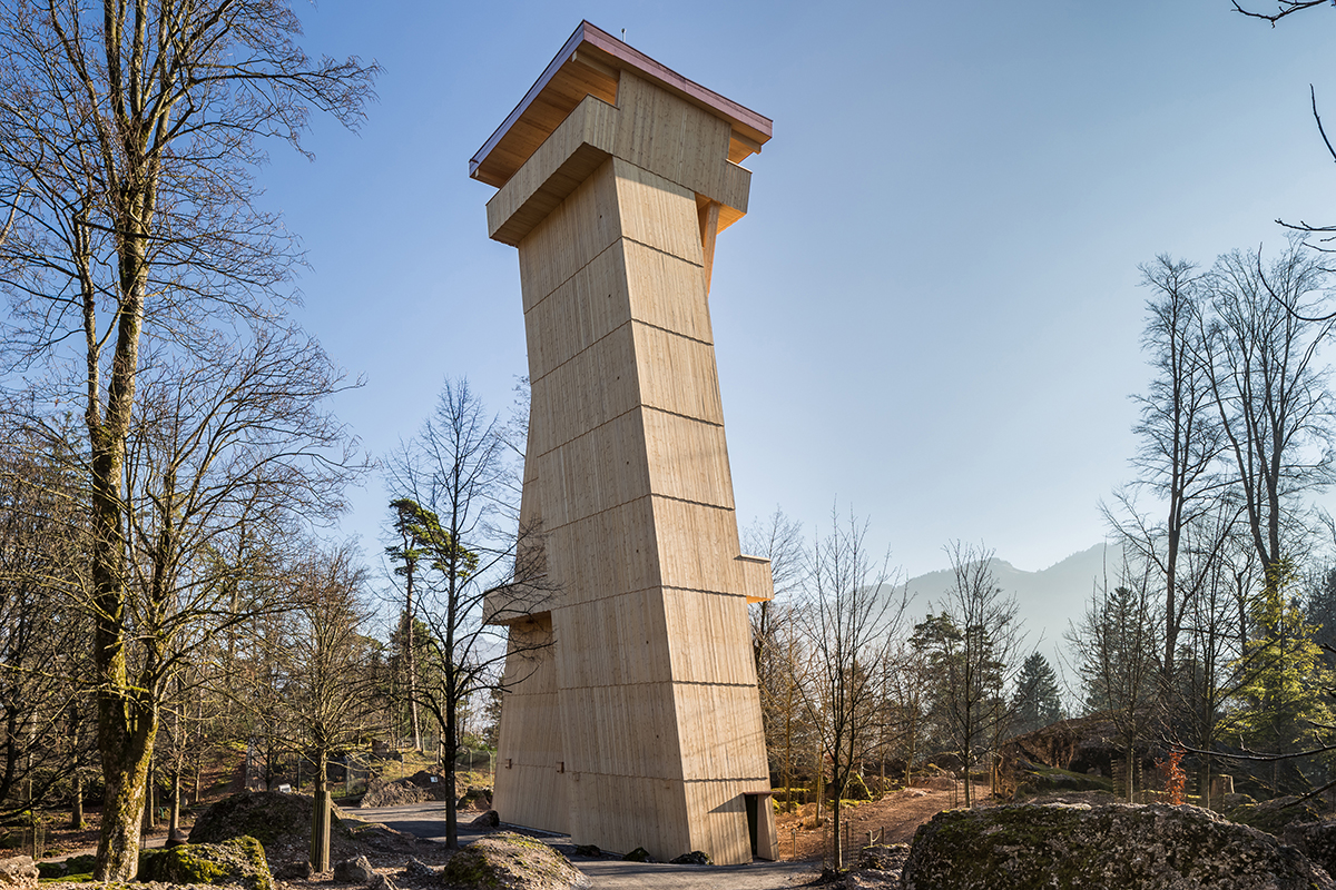 Turm im Natur- und Tierpark Goldau (E-Voting: Projekt 9)