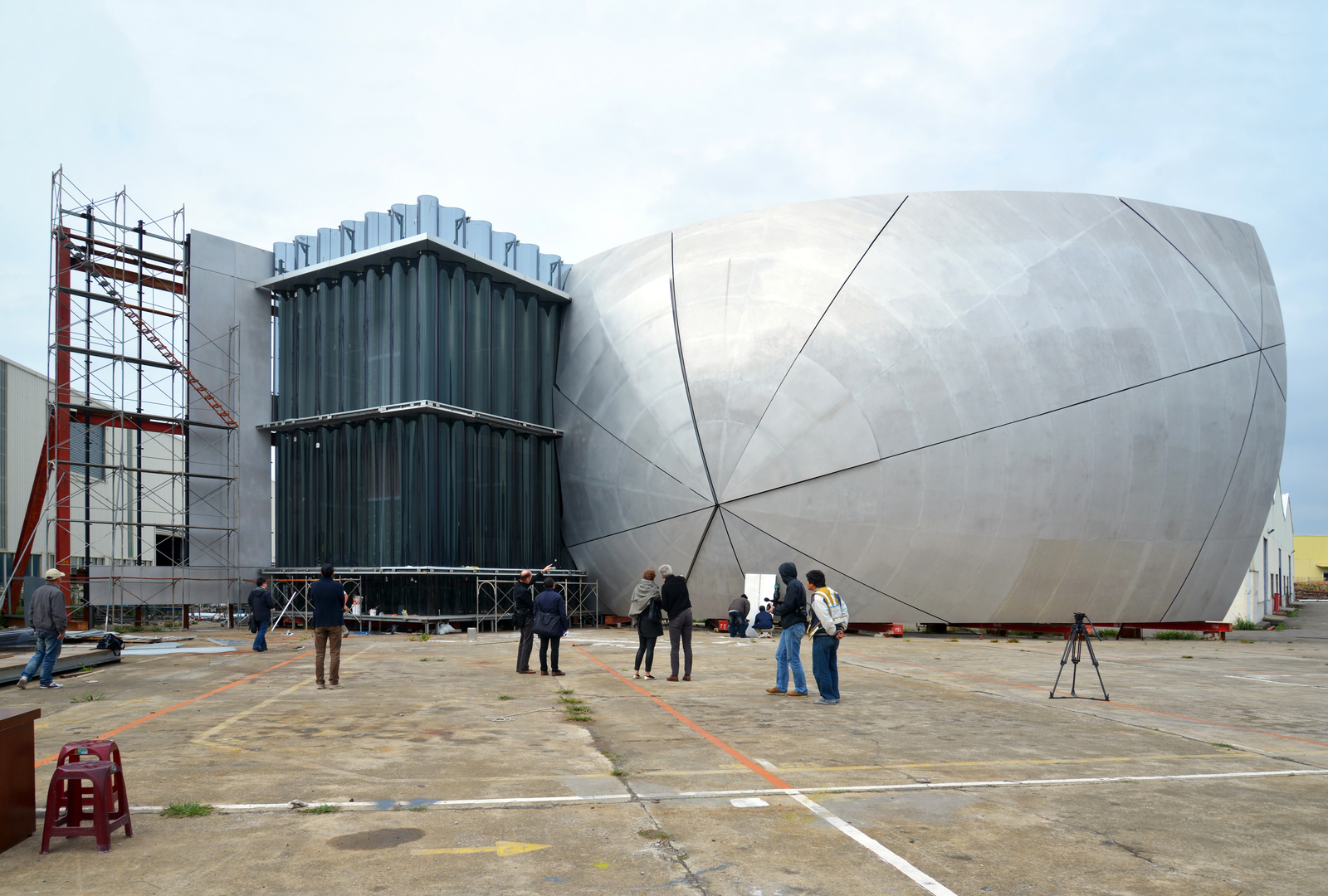 Échantillon de façade à l'échelle 1:1