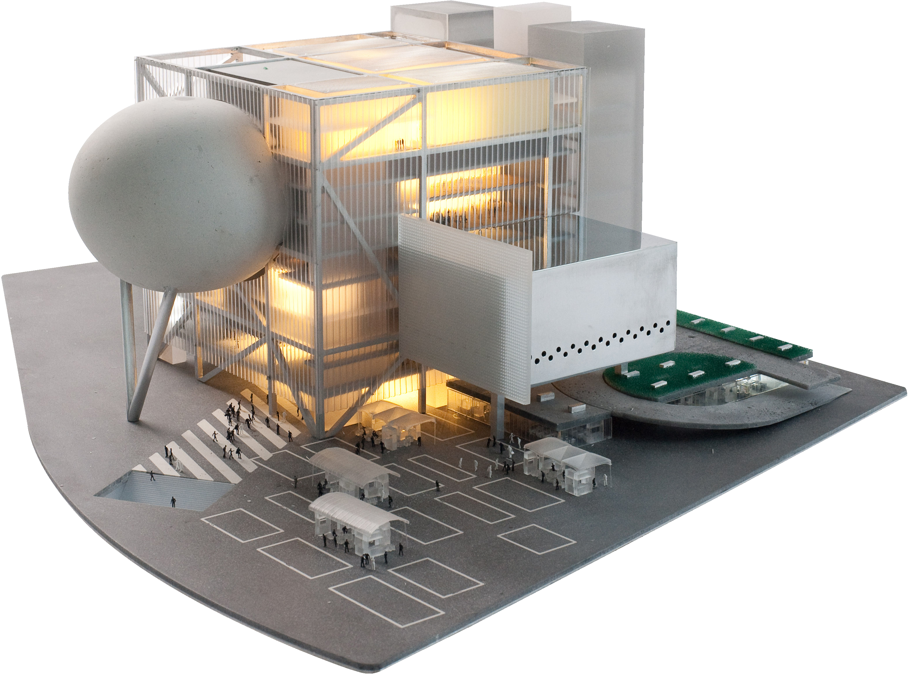 Maquette du projet 1:50