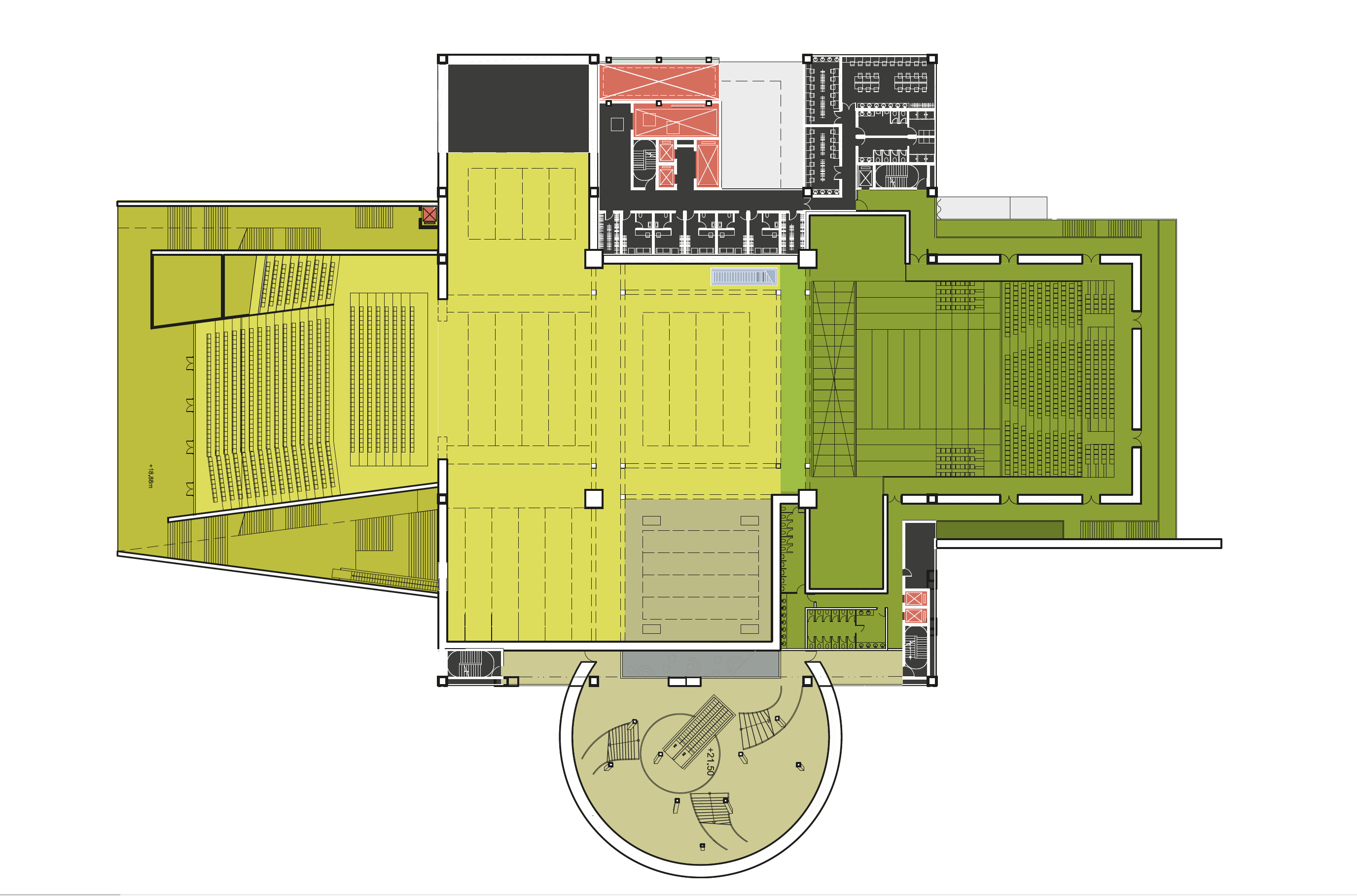 Plan type du bâtiment