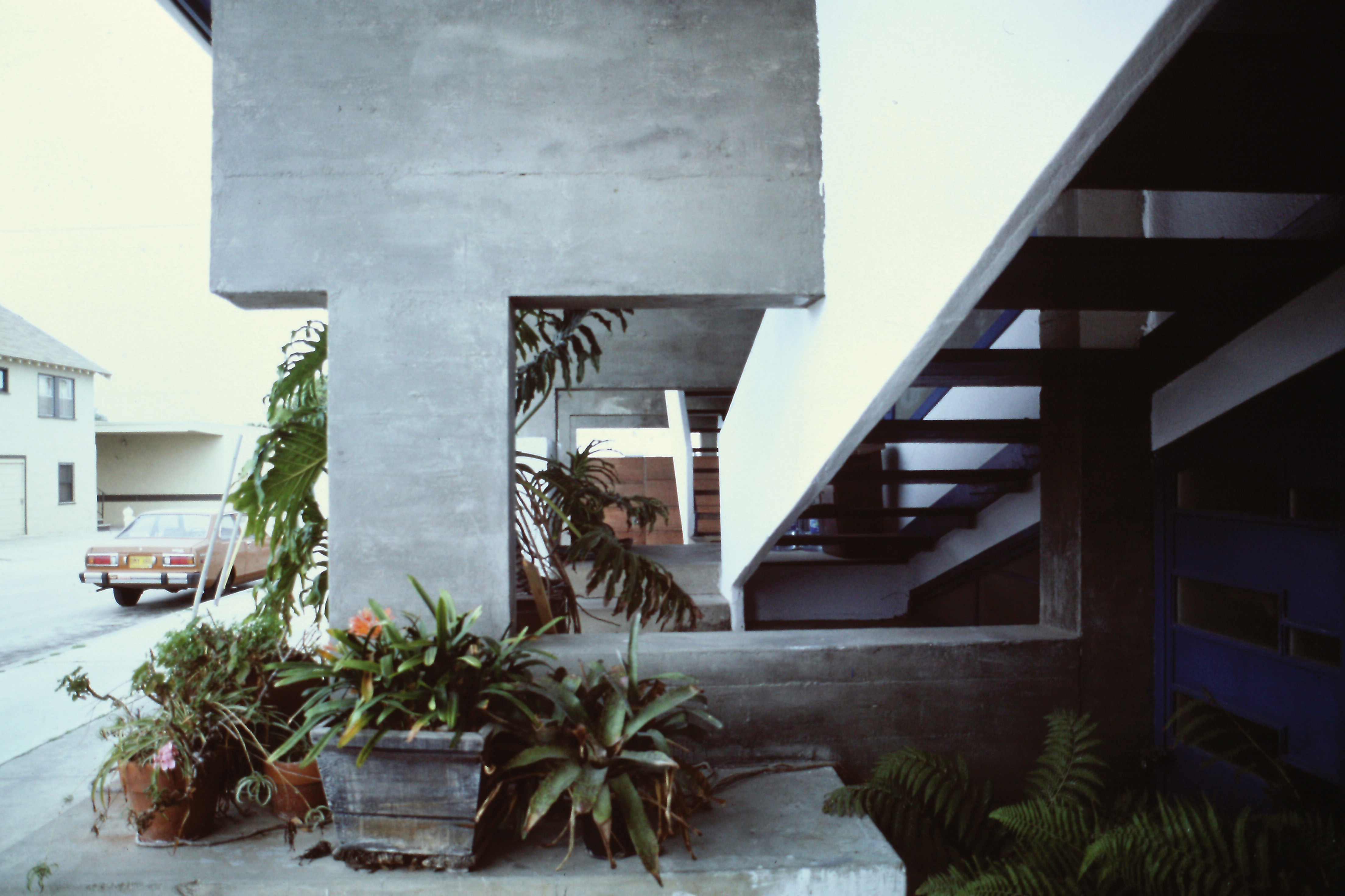 Lovell House, Rudolf Schindler, 1926 Titre « structure et vérité », 13.02.1987