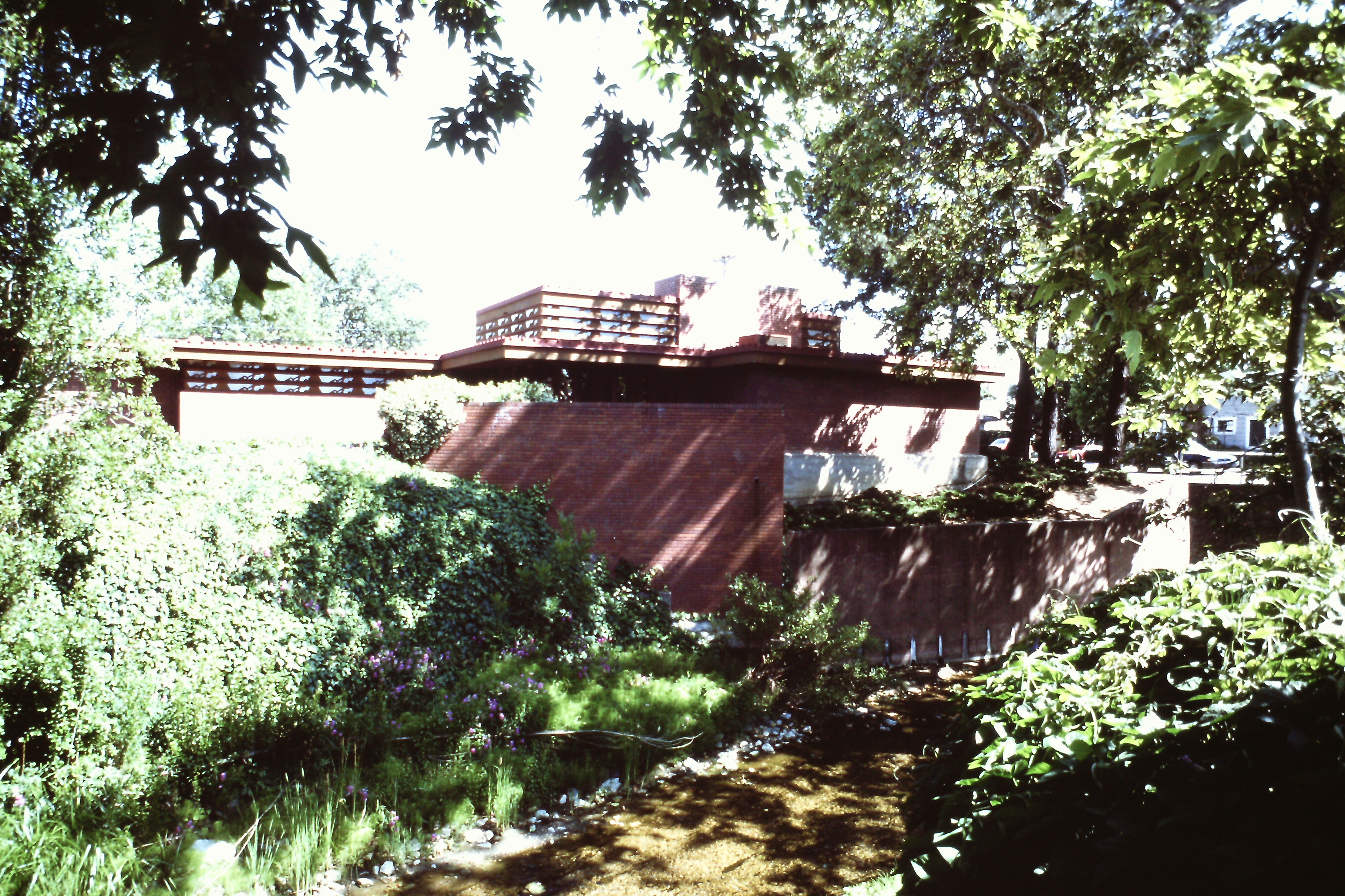 Kundert medical Clinic, ext., Saint Louis Obispo, Frank Lloyd Wright, 1956 Diapositive André Corboz